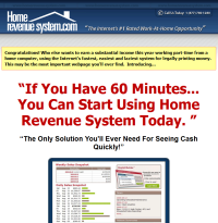 Home Revenue System